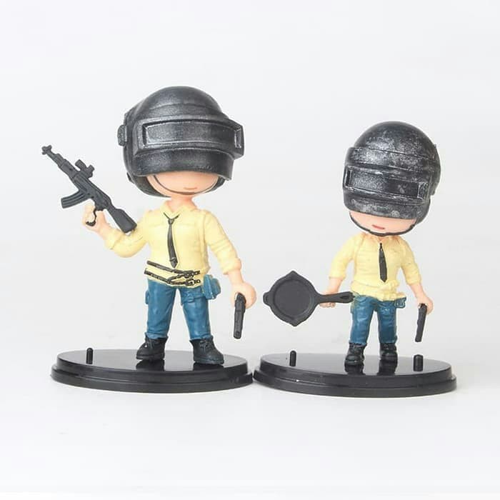 MOMBABY1 Action Figure PUBG 1 set isi 8 pcs / Topper Kue Cake PUBG