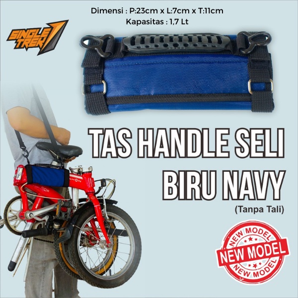 Tas Sepeda Handel Ori mudah dibawa THS Tali Biru