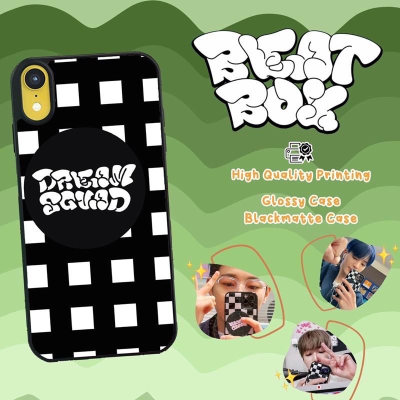 [BACA DESKRIPSI] Beat Box Case - NCT DREAM Beat Box Theme | Glossy & Matte Case for Iphone, Samsung,