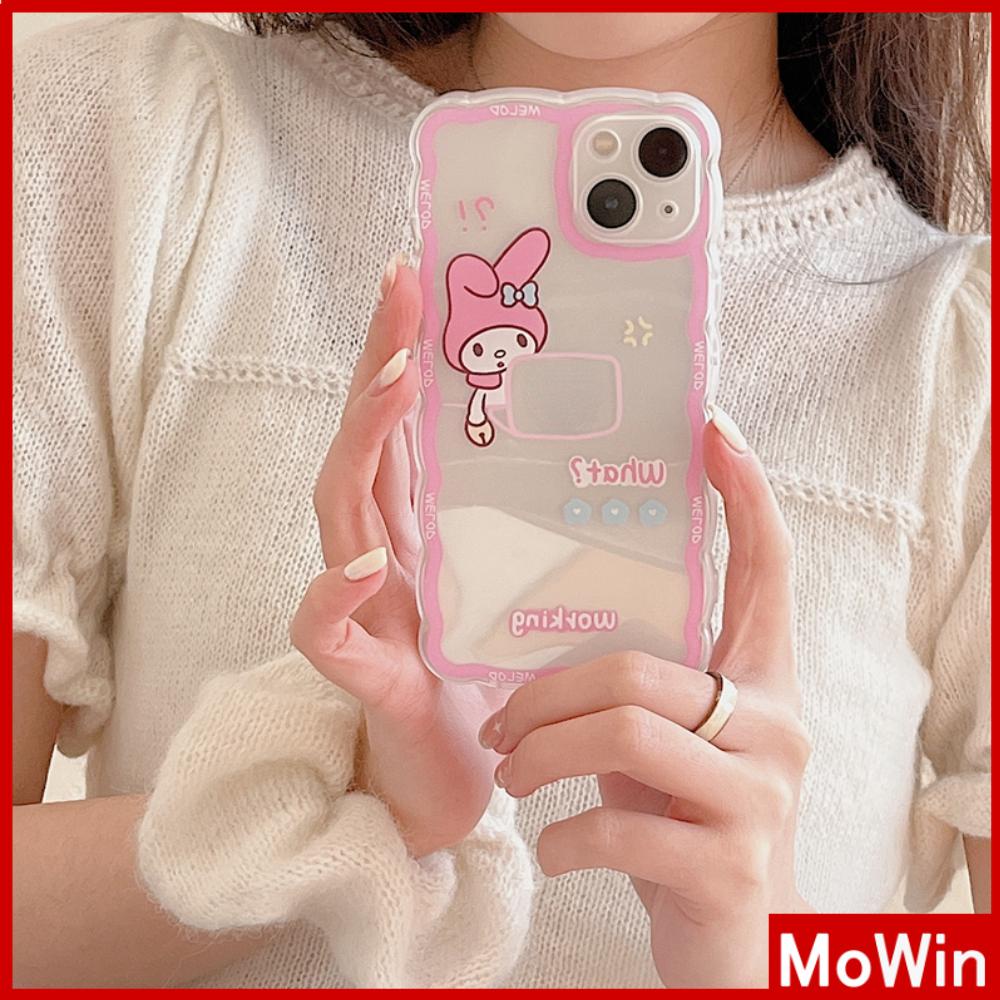 iPhone Case Silicone Soft Case Clear Case Wave Airbag Shockproof Camera Cover Protection Cartoon Cute Compatible For iPhone 11 iPhone 13 Pro Max iPhone 12 Pro Max iPhone 7 Plus xr