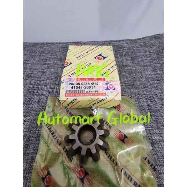 pinion gear gigi gardan kecil kijang 3k 4k 5k 7k willy