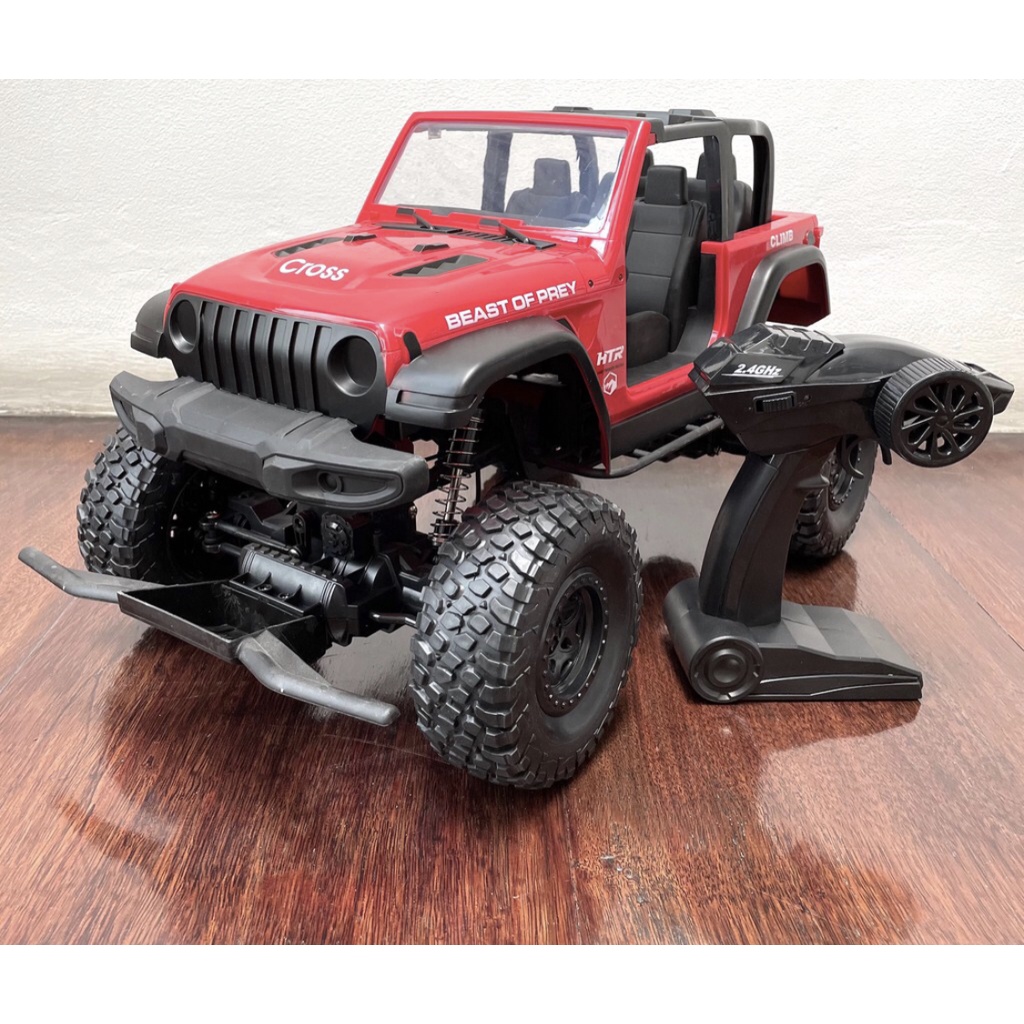 Jual Mobil Remote Control Rock Crawler Off Road Jeep Wrangler Rubicon 1