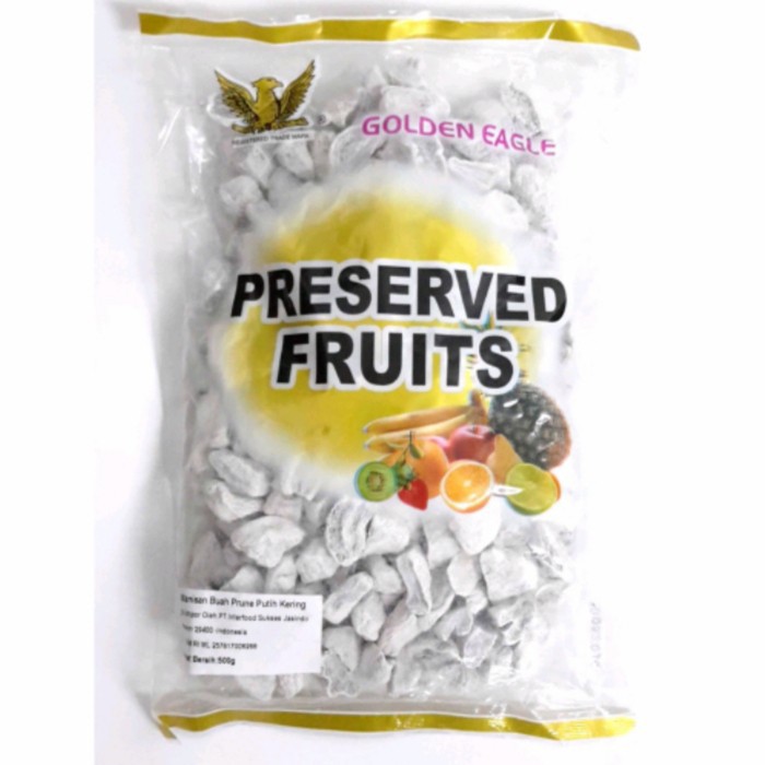 

GOLDEN EAGLE PREVERVED FRUITS 500 GRAM / KIAMBOY POTONG BUNGKUS
