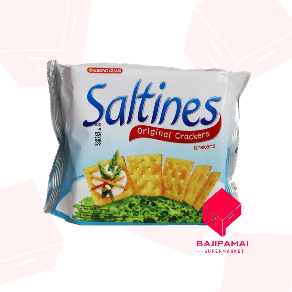 

KHONG GUAN SALTINES ORIGINAL CRACKERS 150 GR