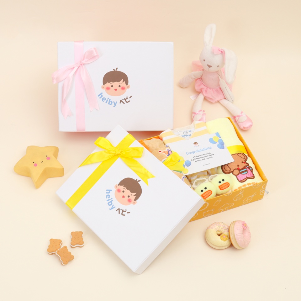 Heiby Baby Premium Gift Box / Kado Bayi New Born (Lovely)