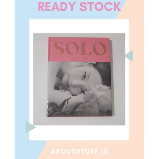[BANDUNG]
JENNIE - SOLO PHOTOBOOK (SPECIAL EDITION)