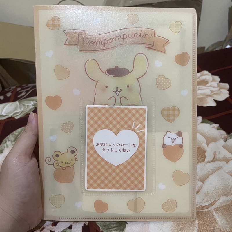 BOOKED sanrio binder 4p collect book kolbuk pompompurin