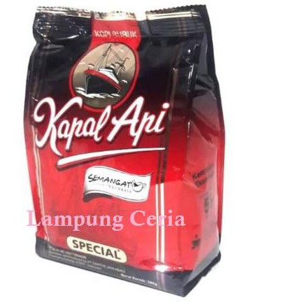 

Kapal Api Kopi Hitam Bubuk Special 380 Gr