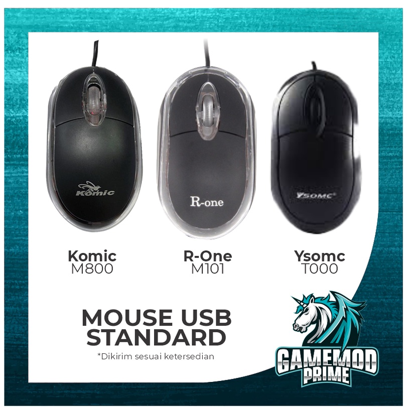 MOUSE USB STANDARD / MOUSE MURAH  / MOUSE USB BONUS