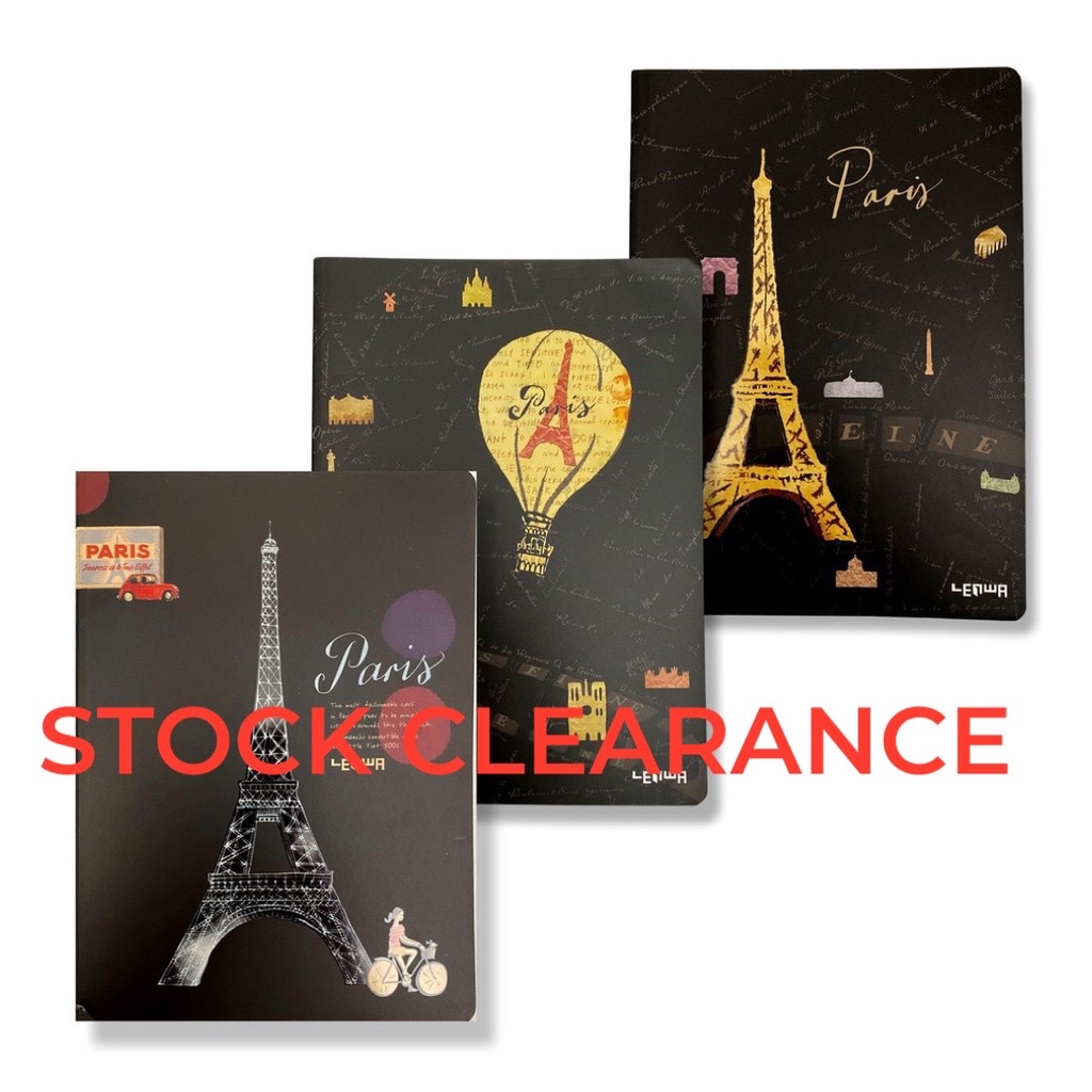 

Scoop STOCK CLEARANCE Buku Tulis / Notebook Paris B5 49481600