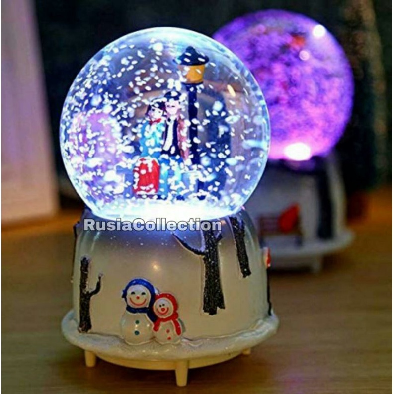 SNOWBALL WATERBALL JUMBO LAMPU 7 MUSIC