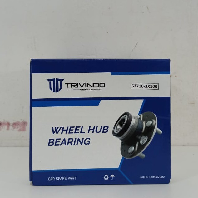 Wheel Hub nap roda belakang New Elantra ABS 52710-3X100 Trivindo