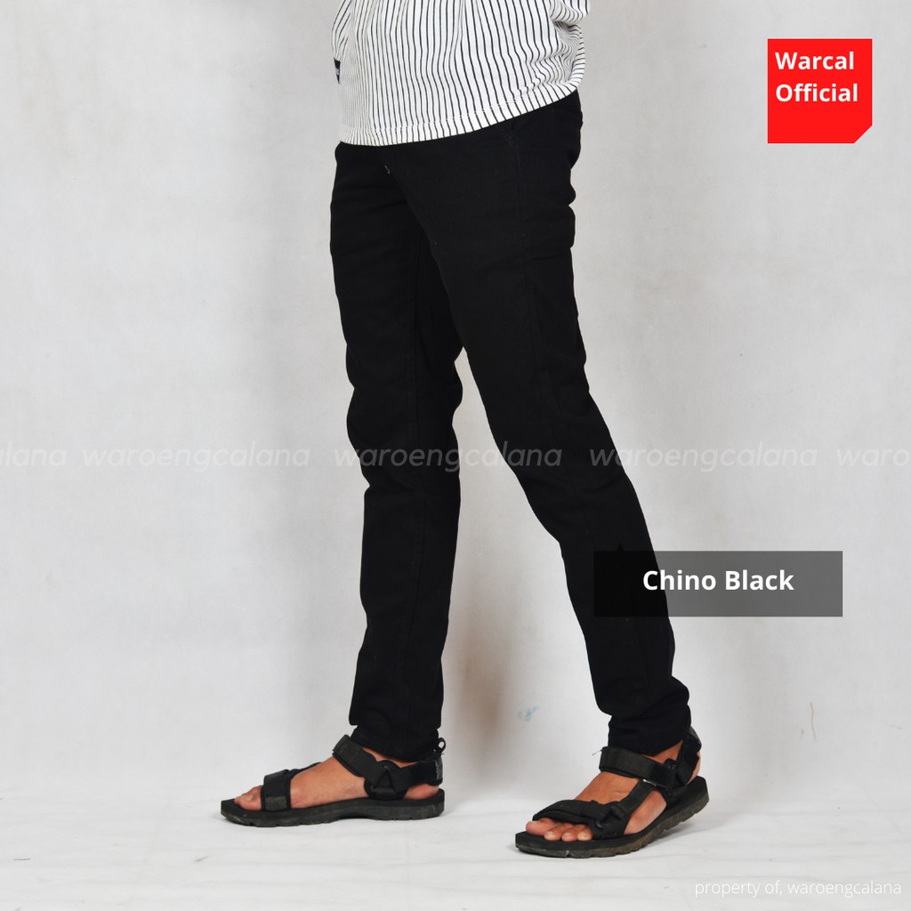 Chino Pants Black Original Lokal Brand