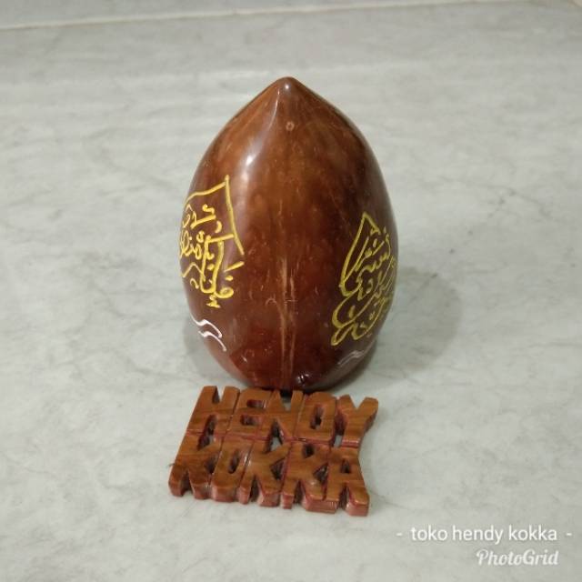 Buah kokka kaukah ukir