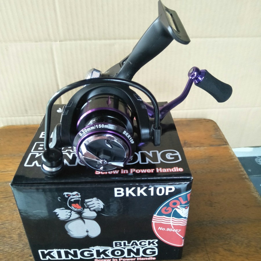Reel Pancing Golden Fish Black Kingkong BKK10P