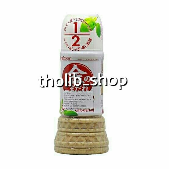 

mizkan sesame sauce light calorie type 250ml