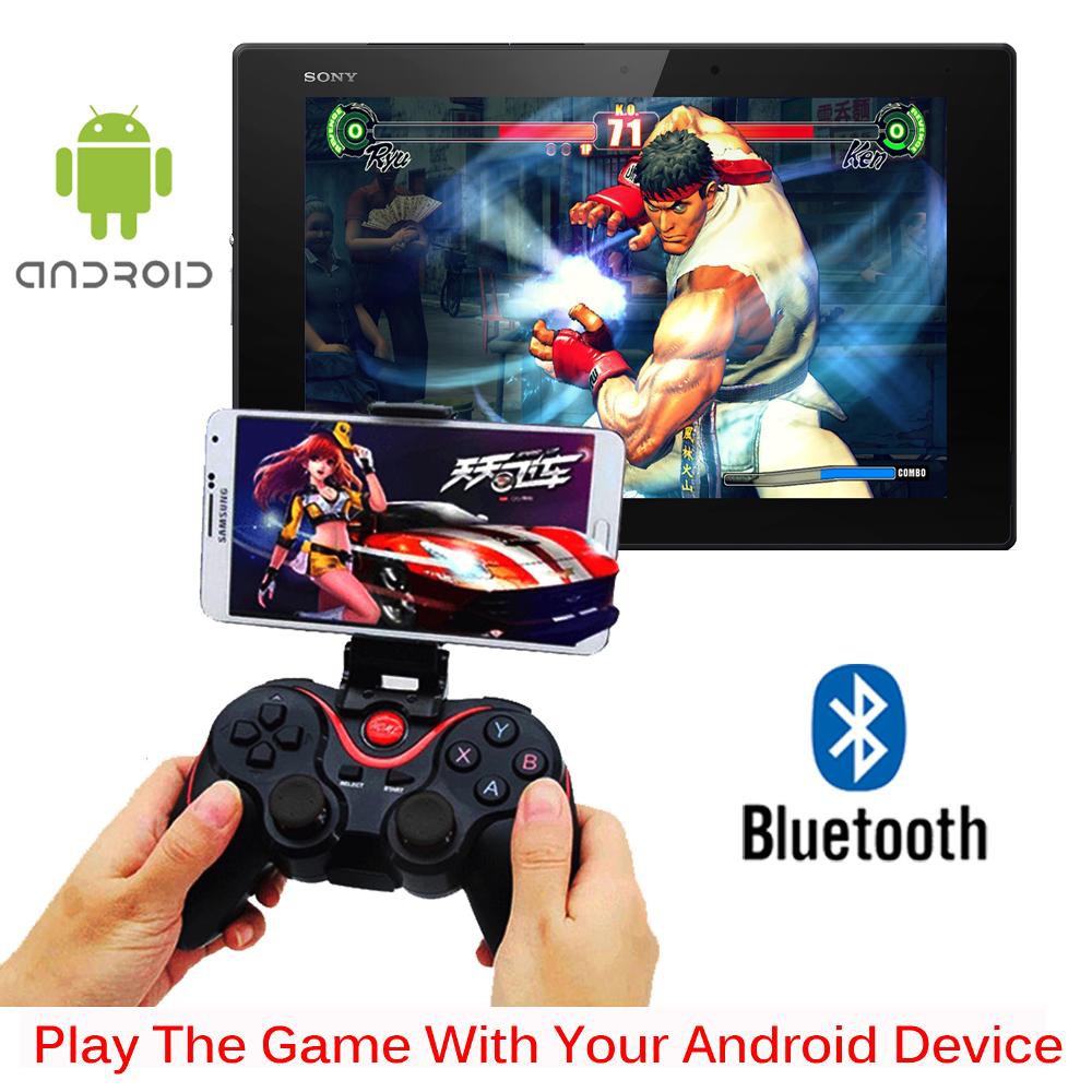 Gamepad Bluetooth Controller for Android Terios X3 With Holder