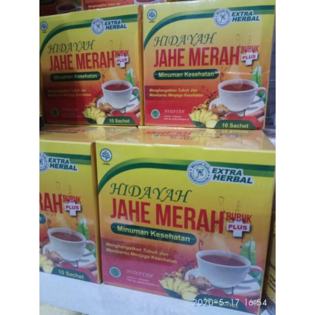 

Jahe Merah Hidayah Bubuk Plus