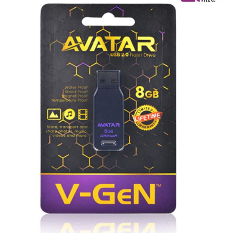 Garansi Original V-Gen USB Flashdisk Avatar 8 GB Original