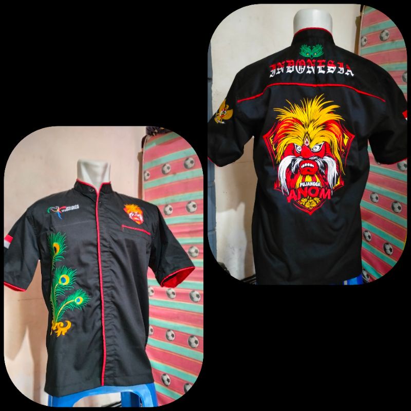 baju reog bordir motif pujonggo Anom murah