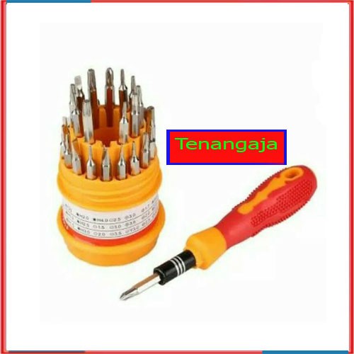 OBENG SET MINI TELUR TOOLKIT 31IN1 SCREWDRIVER / KUNCI SET MAGNETIK