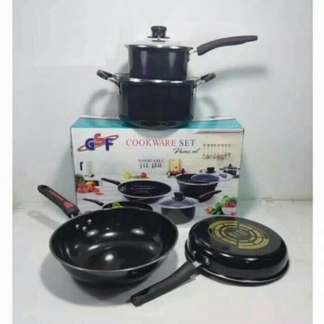 Panci set enamel/cookware set GSF