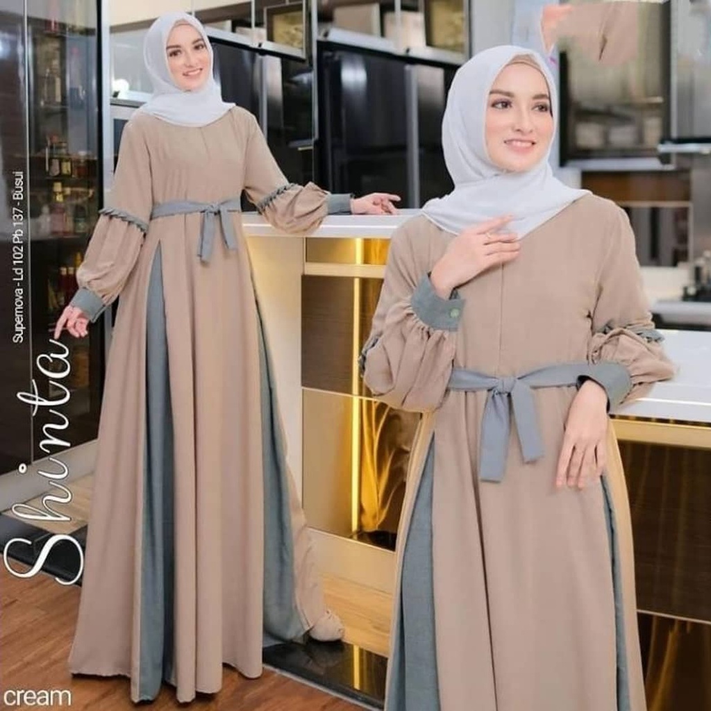 □○Diamond Online - Shinta Dress matt Supernova / Gamis Nibras Terbaru 2021 Ori Promo / Others / Gami