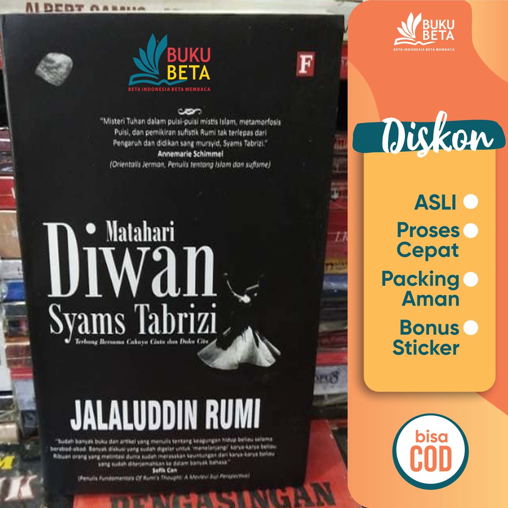 Matahari Diwan Syams Tabrizi - Jalaluddin Rumi