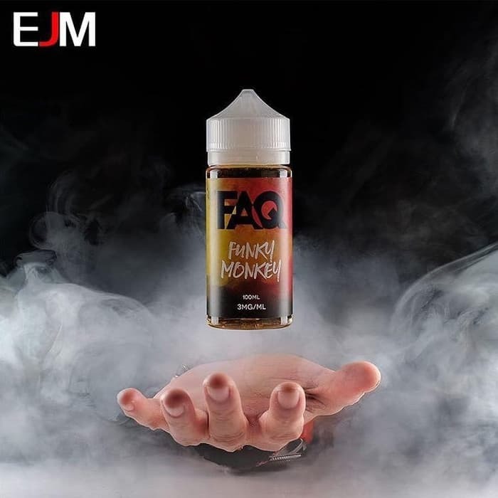 ejm faq funky monkey 3mg 6mg 100ml liquid vape vapor