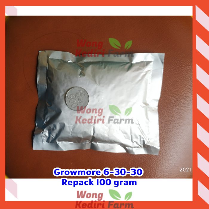 Pupuk Growmore 63030 6-30-30 Bunga Buah 100gram
