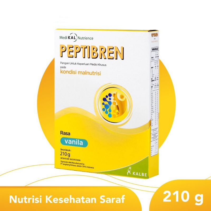 

Susu Peptibren Vanilla 195gr