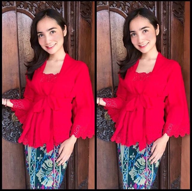 Set kebaya jadi ukir tali