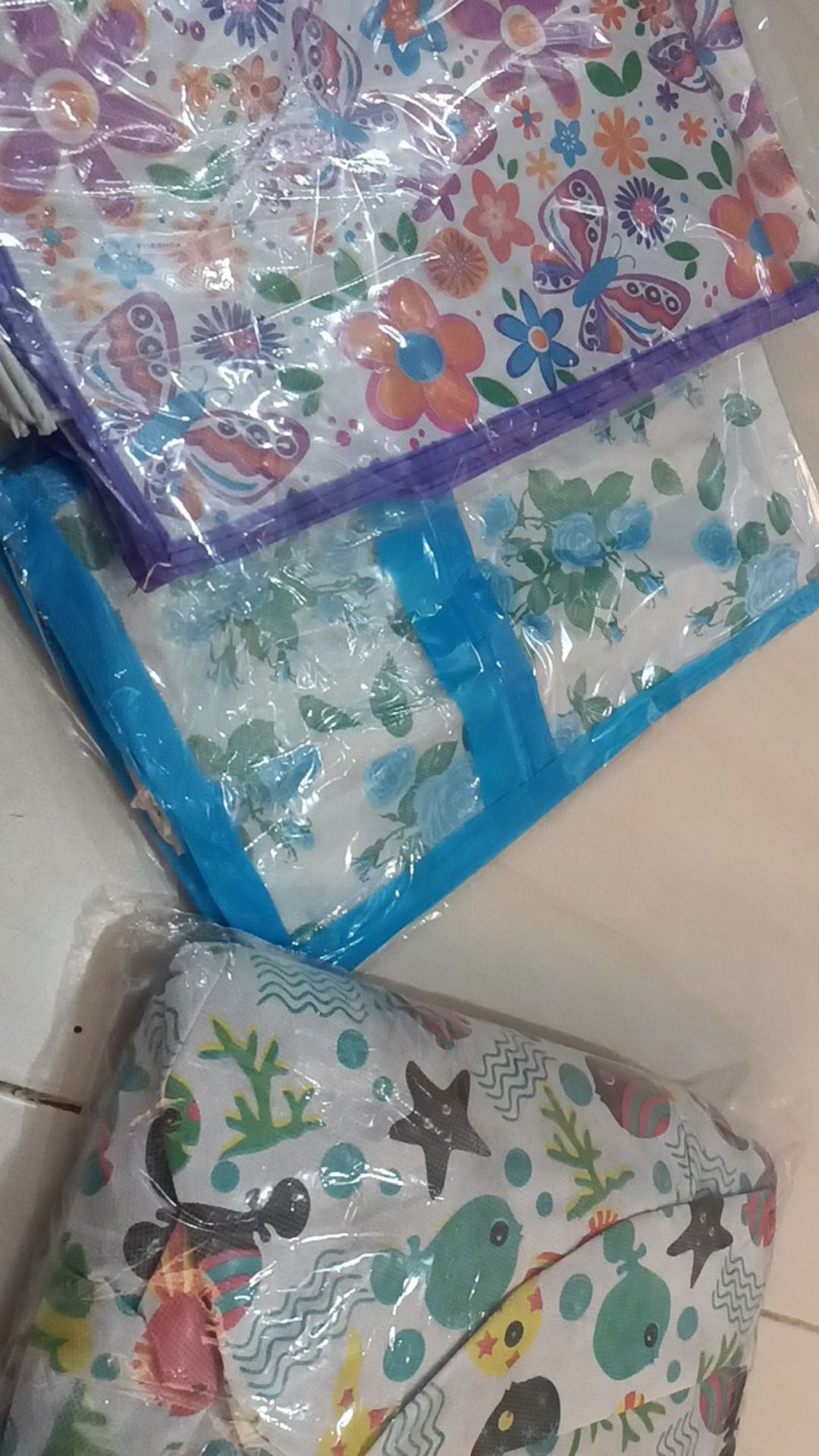 Dompet Sendok, Tempat Sendok Bahan Sponbond Lapis 2 Gambar Motif