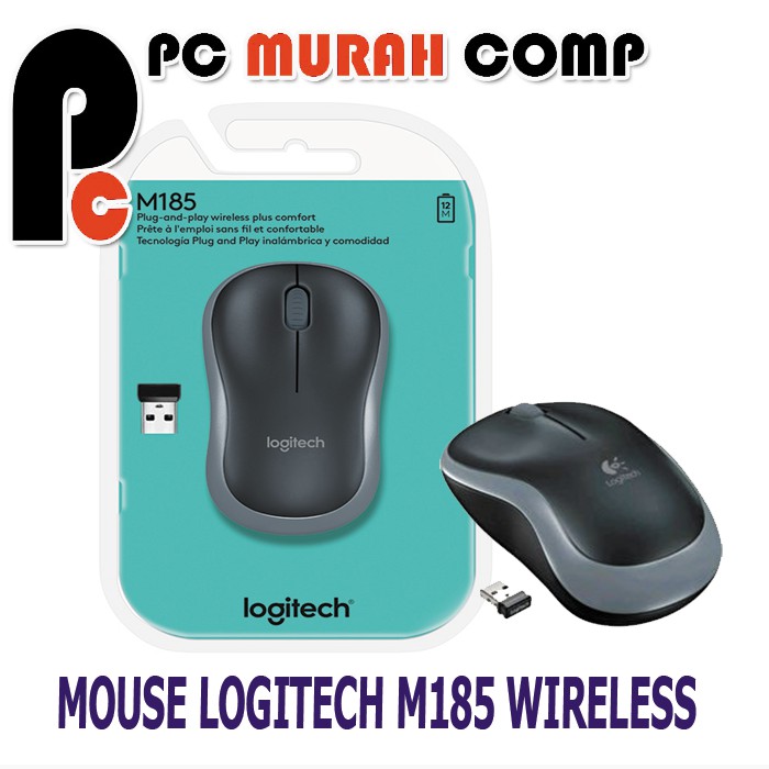 MOUSE LOGITECH M185 WIRELESS