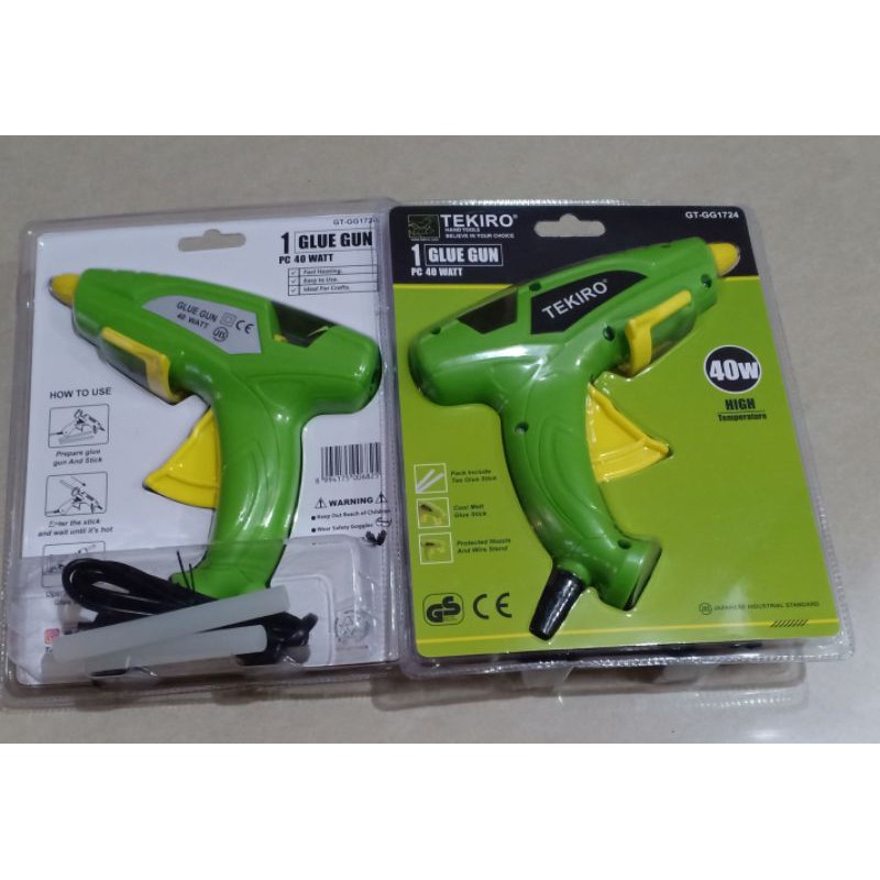 Lem Tembak Lilin(Glue Gun)40 watt Bonus Lem Lilin 2pcs