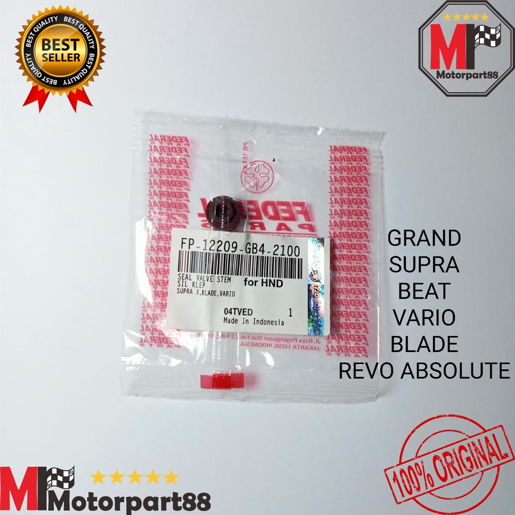 SEAL SIL KLEP GRAND SUPRA BEAT VARIO BLADE REVO ABSOLUTE FEDERAL