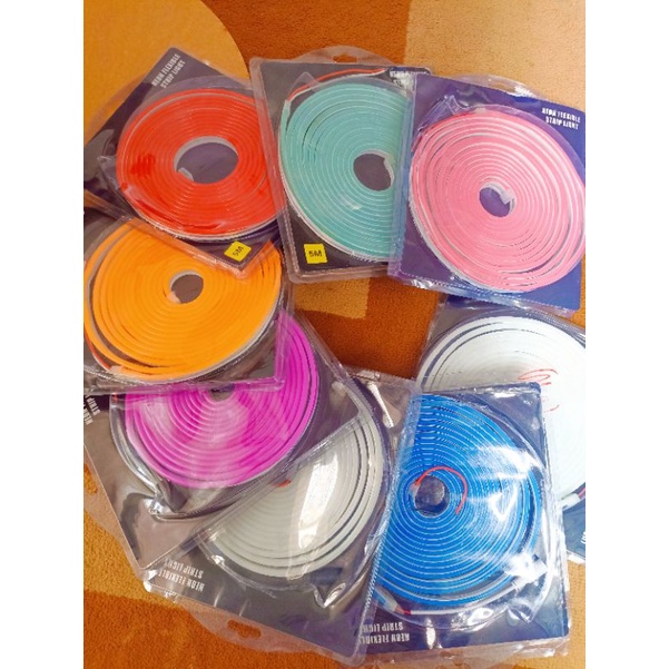 Lampu LED neon flex roll 5m