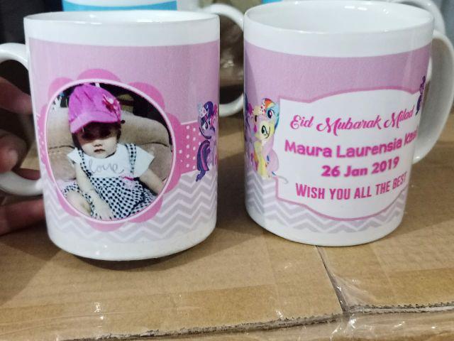 Mug Custom Satuan Tanpa Minimum Order Bebas Request Desain