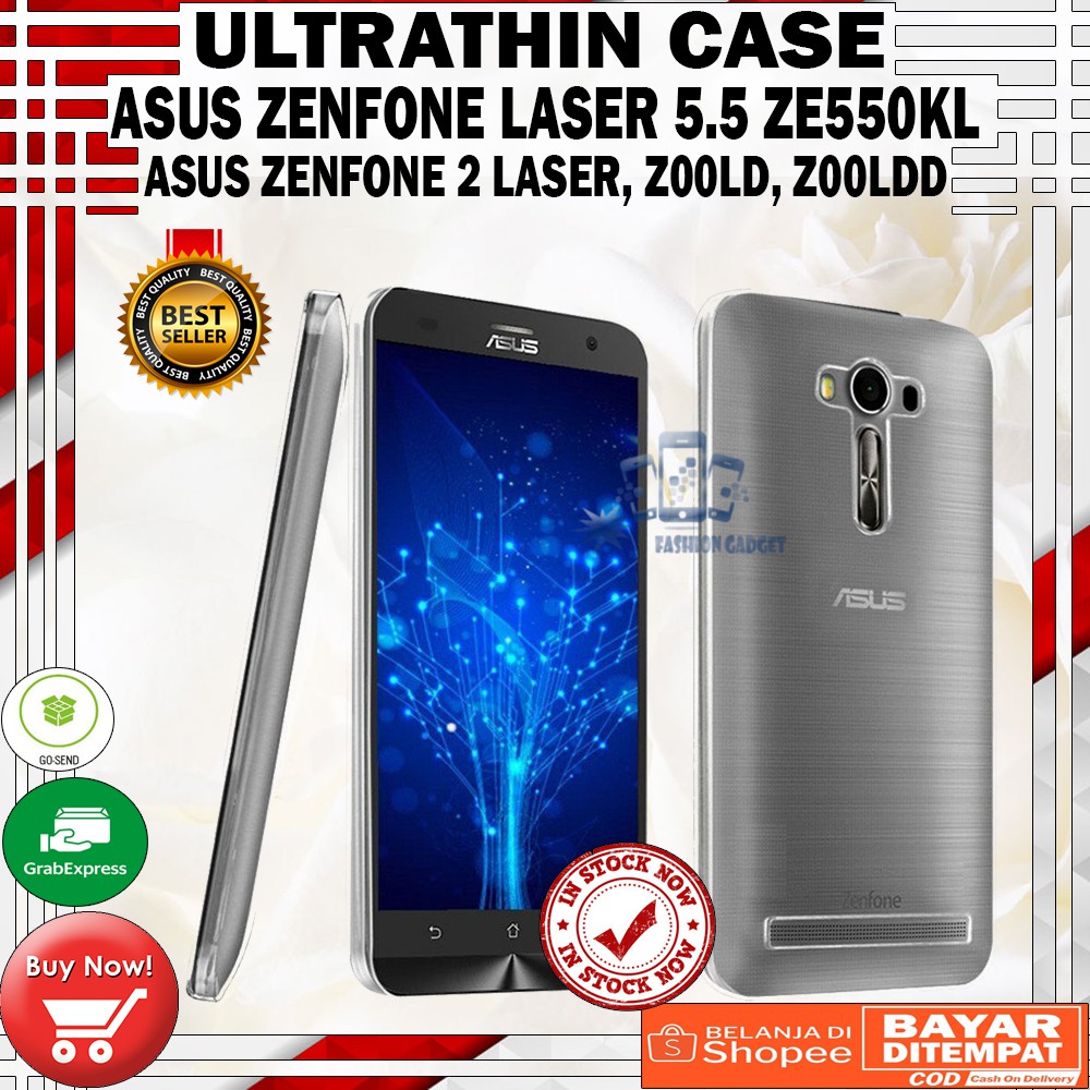 Ultrathin Asus Zenfone Laser 5.5 / ZE550KL / ZE551KL Ultra Thin / Silikon Zenfone / Case Transparant