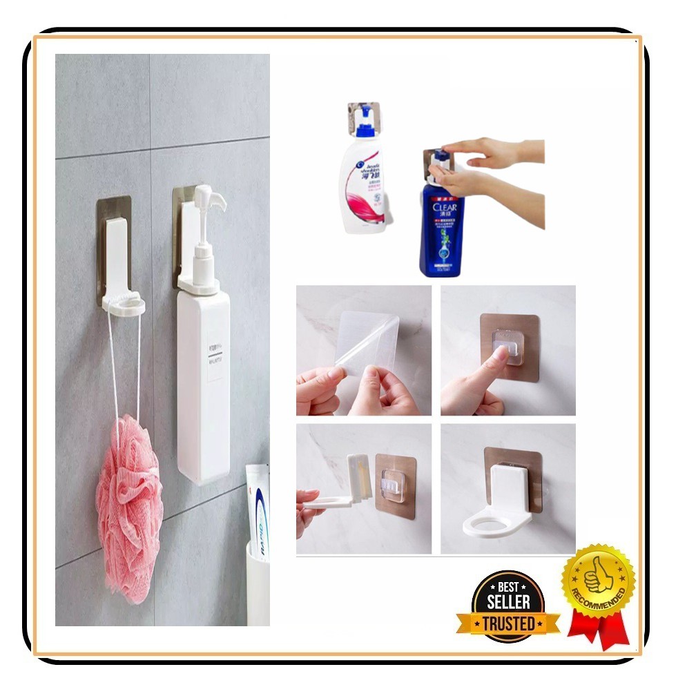 JY SS04 Holder Sabun / Holder Shampoo / Bathroom Holder Serba Guna Import Murah