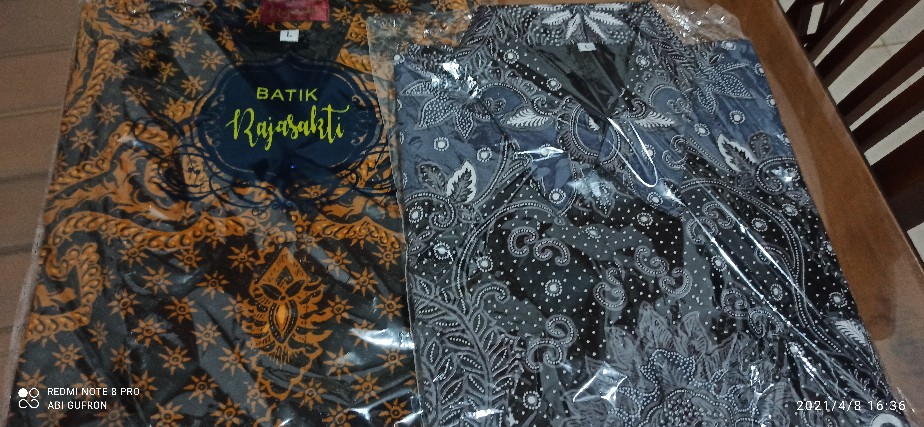 Lakeswara Kemeja Batik Solo Pendek Batik Aljaya Wulu Gading Babon Angrem Kalawangsa Dirgantara