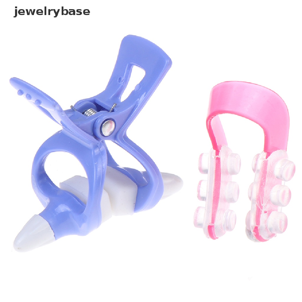 (jewelrybase) 2pcs Klip Penjepit Hidung