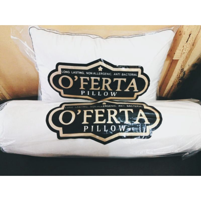 [Free Bantal Vanessa] Bantal Guling Tidur Premium Hotel Silikon OFERTA 1SET