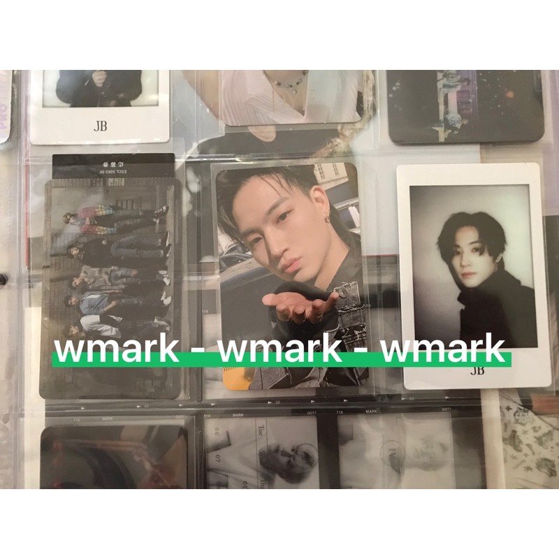 PC Photocard JB Got7 The New Era Breath of Love BOL 6th Fanmeet Polaroid