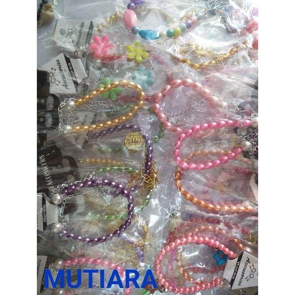 (RS)konektor masker/pengait masker/konektor mutiara/konektor crystal