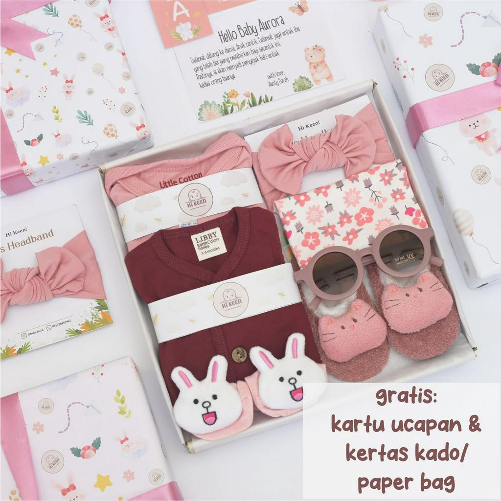 HiKeen hampers newborn baby kado lahiran baby premium new born bayi baru lahir baby gift set premium mewah SNI quality