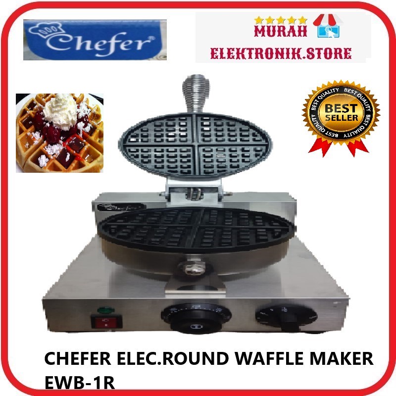 WAFFLE MAKER ELECTRIC CHEFER EWB-1