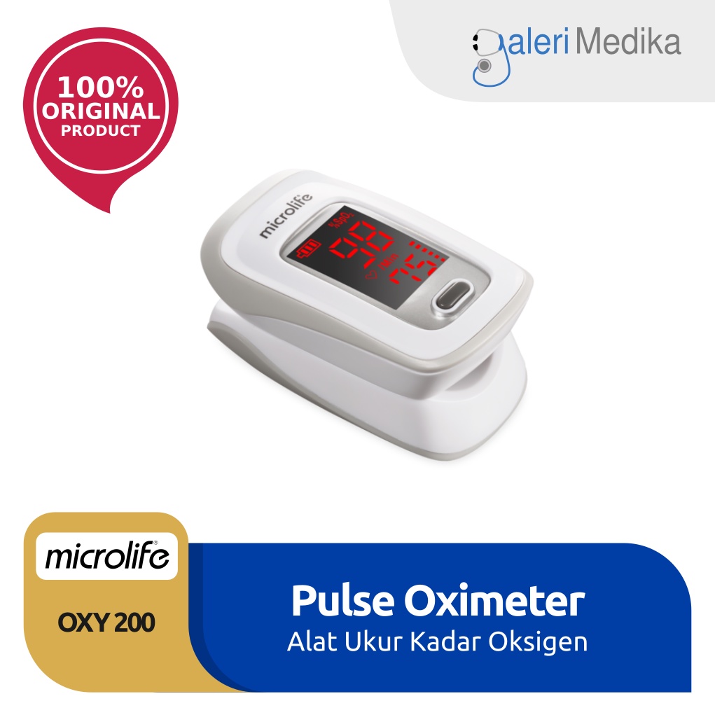 Pulse Oximeter ChoiceMMed MD300C15D Fingertip Oxymeter / Oksimeter  - Alat Ukur Oksigen