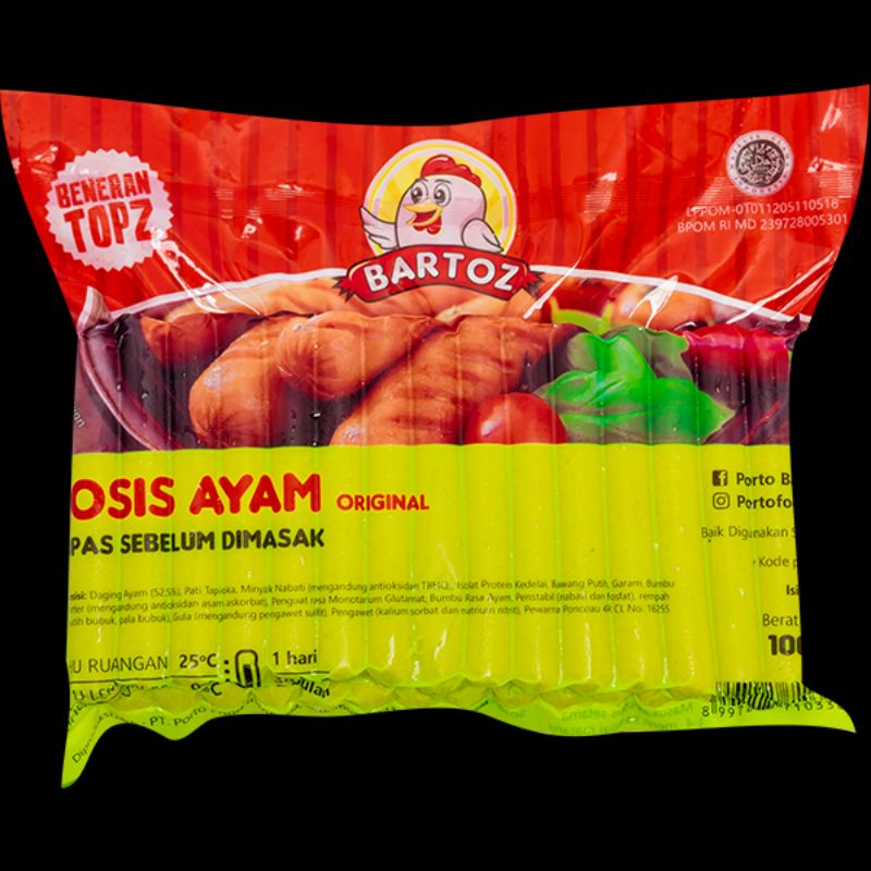 

Bartoz sosis ayam 1kg