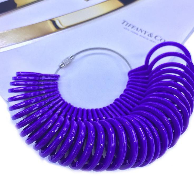 Model Baru.. Ring Sizer Alat Ukur Ukuran Jari Cincin Merek TSK Batu Ring Finger Size